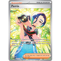 Perrin 220/167 SV Twilight Masquerade Special Illustration Rare Holo Pokemon Card NEAR MINT TCG