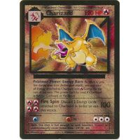 Charizard 4/102 GOLD METAL CARD CELEBRATIONS PROMO Base Set Unlimited Common Pokemon Card NEAR MINT TCG