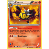 Emboar BW21 BW Black Star Promo Pokemon Card NEAR MINT TCG