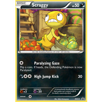 Scraggy BW25 BW XY Black Star Promo Pokemon Card NEAR MINT TCG