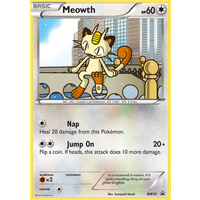 Meowth BW35 BW Black Star Promo Pokemon Card NEAR MINT TCG