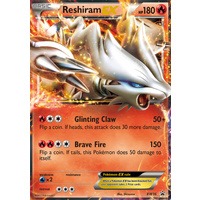 Reshiram EX BW36 BW Black Star Promo Pokemon Card NEAR MINT TCG