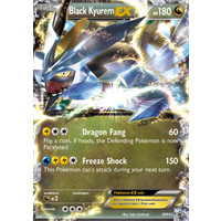 Black Kyurem EX BW62 BW Black Star Promo Pokemon Card NEAR MINT TCG