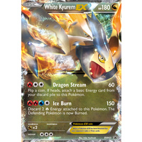 White Kyurem EX BW63 BW Black Star Promo Pokemon Card NEAR MINT TCG