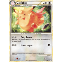 Clefable 1/95 Call of Legends Holo Rare Pokemon Card NEAR MINT TCG