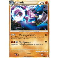 Lucario 14/95 Call of Legends Holo Rare Pokemon Card NEAR MINT TCG