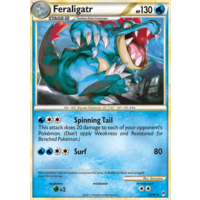 Feraligatr 25/95 Call of Legends Rare Pokemon Card NEAR MINT TCG