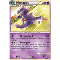 Mismagius 28/95 Call of Legends Rare Pokemon Card NEAR MINT TCG