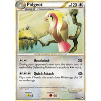 Pidgeot 30/95 Call of Legends Rare Pokemon Card NEAR MINT TCG