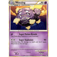 Weezing 38/95 Call of Legends Rare Pokemon Card NEAR MINT TCG