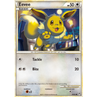 Eevee 56/95 Call of Legends Common Pokemon Card NEAR MINT TCG