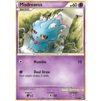 Misdreavus 65/95 Call of Legends Common Pokemon Card NEAR MINT TCG