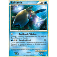 Relicanth 69/95 Call of Legends Common Pokemon Card NEAR MINT TCG