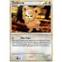 Teddiursa 73/95 Call of Legends Common Pokemon Card NEAR MINT TCG