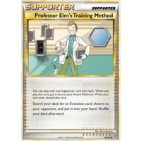 Professor Elm's Training Method 82/95 Call of Legends Uncommon Trainer Pokemon Card NEAR MINT TCG