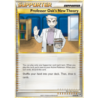 Professor Oak's New Theory 83/95 Call of Legends Uncommon Trainer Pokemon Card NEAR MINT TCG