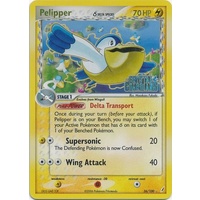 Pelipper (Delta Species) 26/100 EX Crystal Guardians Reverse Holo Rare Pokemon Card NEAR MINT TCG