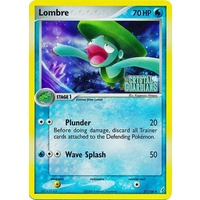 Lombre 37/100 EX Crystal Guardians Reverse Holo Uncommon Pokemon Card NEAR MINT TCG