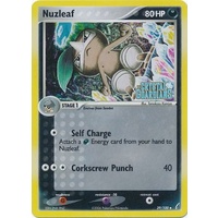 Nuzleaf 39/100 EX Crystal Guardians Reverse Holo Uncommon Pokemon Card NEAR MINT TCG