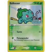 Bulbasaur 45/100 EX Crystal Guardians Reverse Holo Common Pokemon Card NEAR MINT TCG