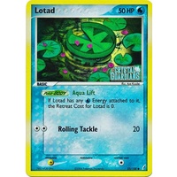 Lotad 55/100 EX Crystal Guardians Reverse Holo Common Pokemon Card NEAR MINT TCG