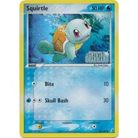 Squirtle 63/100 EX Crystal Guardians Reverse Holo Common Pokemon Card NEAR MINT TCG