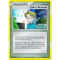 Celio's Network 73/100 EX Crystal Guardians Reverse Holo Uncommon Trainer Pokemon Card NEAR MINT TCG