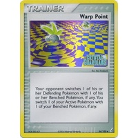 Warp Point 84/100 EX Crystal Guardians Reverse Holo Uncommon Trainer Pokemon Card NEAR MINT TCG