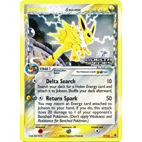 Jolteon (Delta Species) 7/113 EX Delta Species Reverse Holo Rare Pokemon Card NEAR MINT TCG