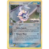 Vaporeon (Delta Species) 18/113 EX Delta Species Reverse Holo Rare Pokemon Card NEAR MINT TCG