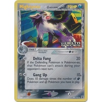 Mightyena (Delta Species) 24/113 EX Delta Species Reverse Holo Rare Pokemon Card NEAR MINT TCG