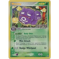 Weezing 33/113 EX Delta Species Reverse Holo Rare Pokemon Card NEAR MINT TCG