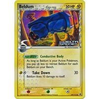 Beldum (Delta Species) 59/113 EX Delta Species Reverse Holo Common Pokemon Card NEAR MINT TCG