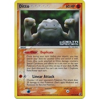 Ditto (Geodude) 62/113 EX Delta Species Reverse Holo Common Pokemon Card NEAR MINT TCG