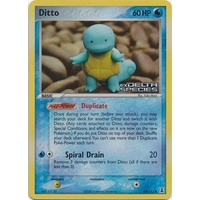 Ditto (Squirtle) 64/113 EX Delta Species Reverse Holo Common Pokemon Card NEAR MINT TCG