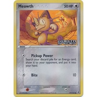 Meowth 77/113 EX Delta Species Reverse Holo Common Pokemon Card NEAR MINT TCG