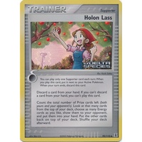 Holon Lass 92/113 EX Delta Species Reverse Holo Uncommon Trainer Pokemon Card NEAR MINT TCG