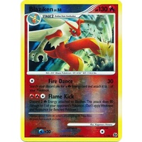 Blaziken 1/106 DP Great Encounters Reverse Holo Rare Pokemon Card NEAR MINT TCG