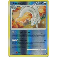 Linoone 43/106 DP Great Encounters Reverse Holo Uncommon Pokemon Card NEAR MINT TCG