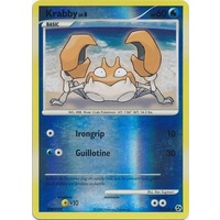 Krabby 75/106 DP Great Encounters Reverse Holo Common Pokemon Card NEAR MINT TCG