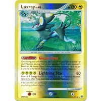 Luxray 7/130 DP Base Set Reverse Holo Rare Pokemon Card NEAR MINT TCG