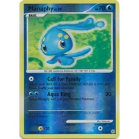 Manaphy 9/130 DP Base Set Reverse Holo Rare Pokemon Card NEAR MINT TCG