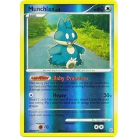 Munchlax 33/130 DP Base Set Reverse Holo Rare Pokemon Card NEAR MINT TCG