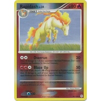 Rapidash 59/130 DP Base Set Reverse Holo Uncommon Pokemon Card NEAR MINT TCG