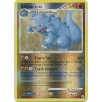 Rhydon 60/130 DP Base Set Reverse Holo Uncommon Pokemon Card NEAR MINT TCG