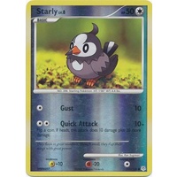 Starly 101/130 DP Base Set Reverse Holo Common Pokemon Card NEAR MINT TCG