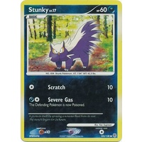 Stunky 102/130 DP Base Set Reverse Holo Common Pokemon Card NEAR MINT TCG