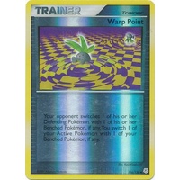 Warp Point 116/130 DP Base Set Reverse Holo Uncommon Trainer Pokemon Card NEAR MINT TCG