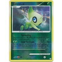 Celebi 7/123 DP Mysterious Treasures Reverse Holo Rare Pokemon Card NEAR MINT TCG