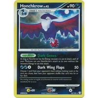 Honchkrow 10/123 DP Mysterious Treasures Reverse Holo Rare Pokemon Card NEAR MINT TCG